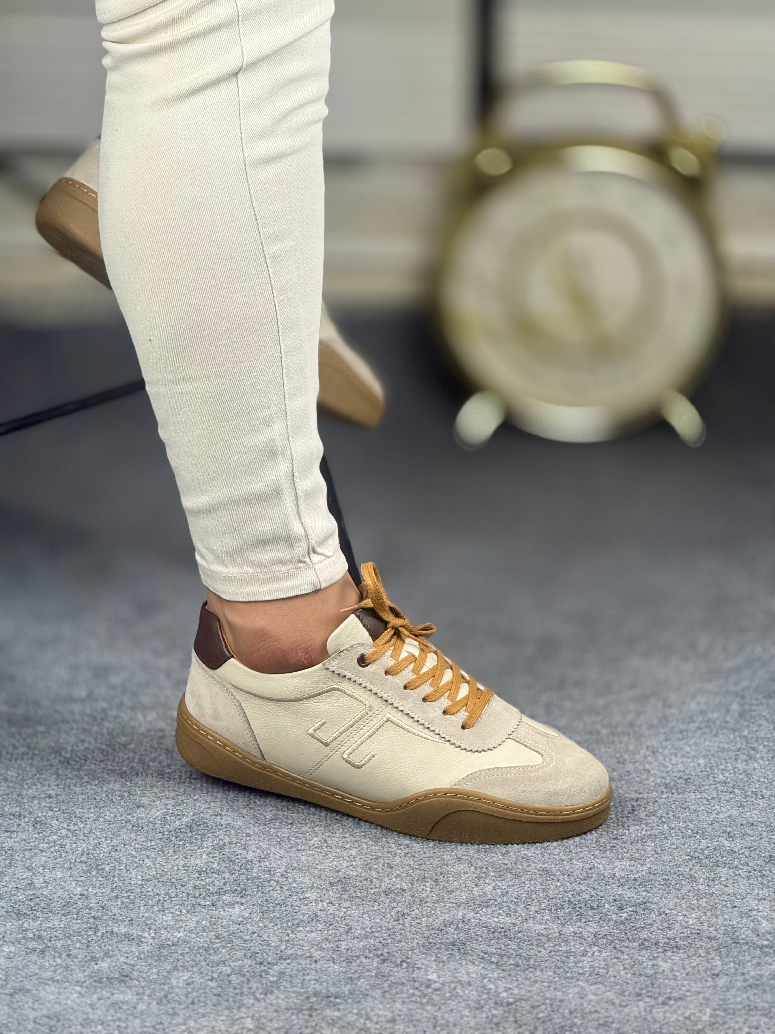 033 BEJ DERİ AYAKKABI