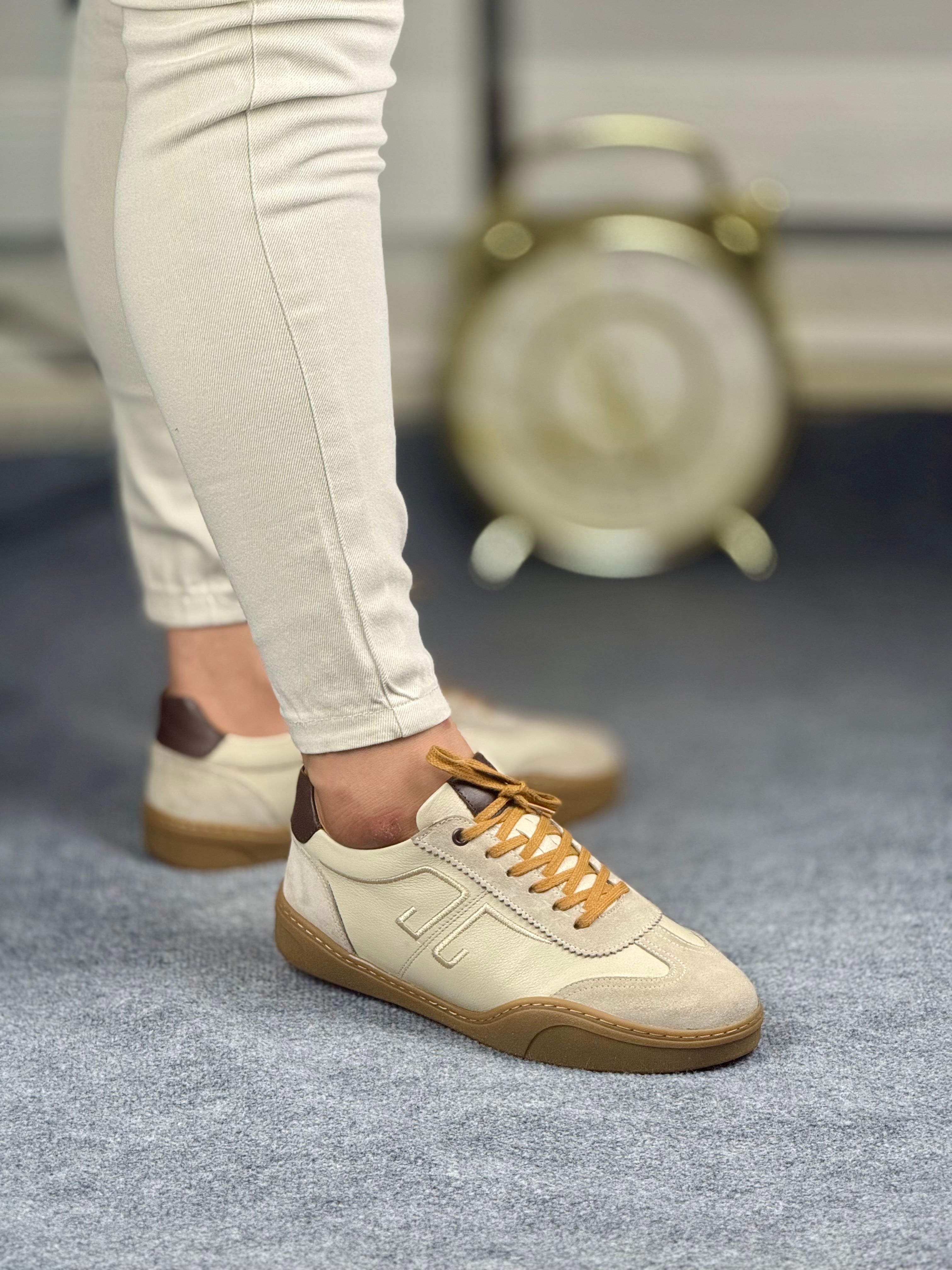 033 BEJ DERİ AYAKKABI