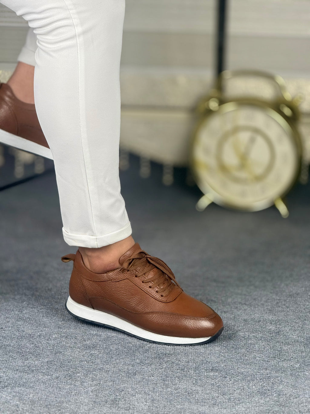 013T TABA ERKEK DERİ AYAKKABI