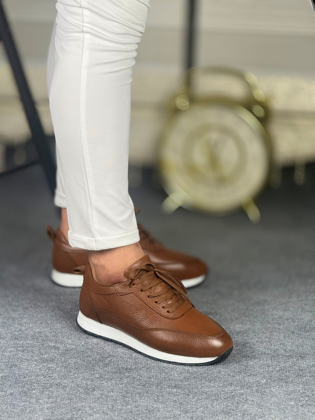 013T TABA ERKEK DERİ AYAKKABI