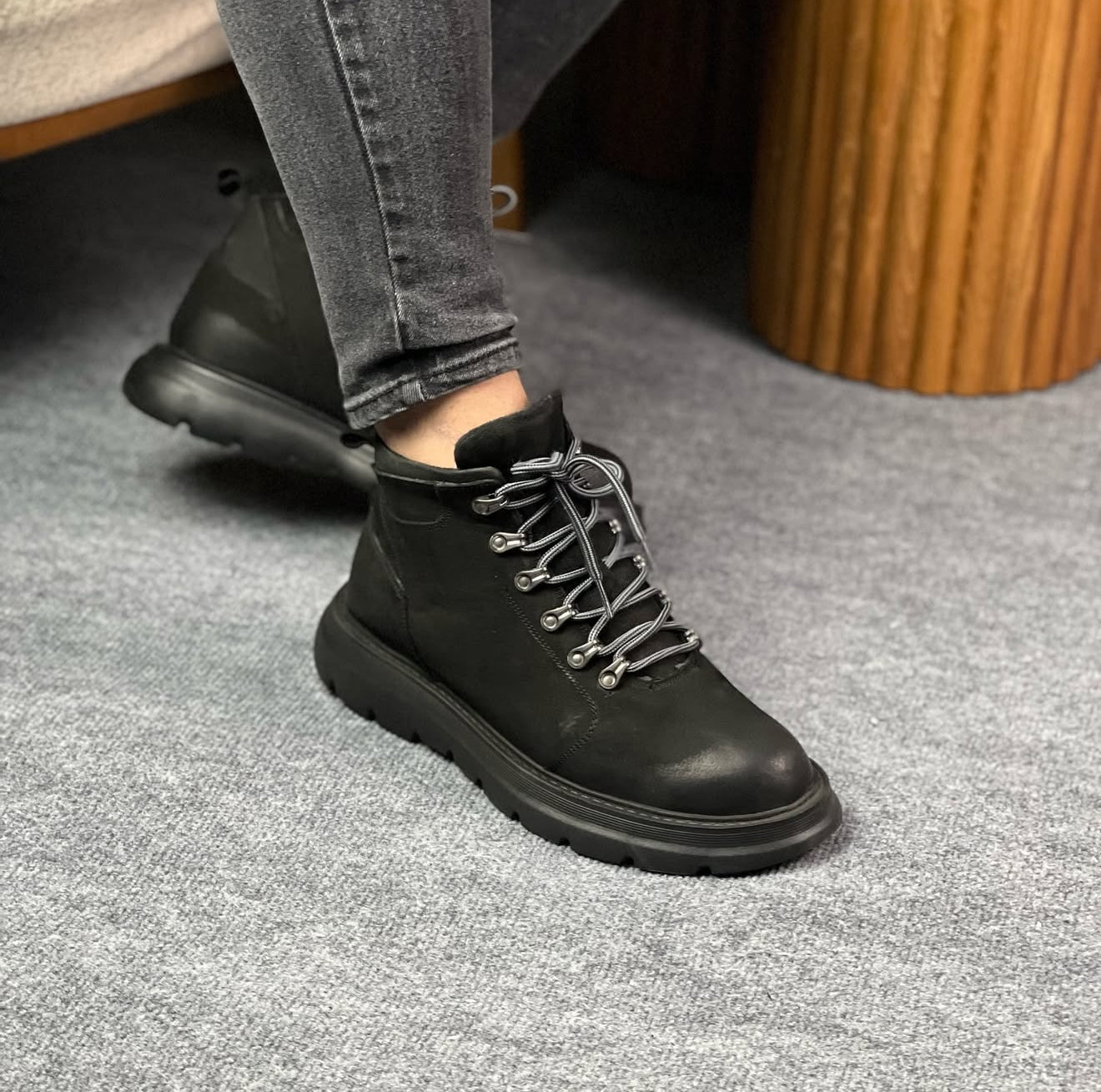 HTC SİYAH NUBUK BOT