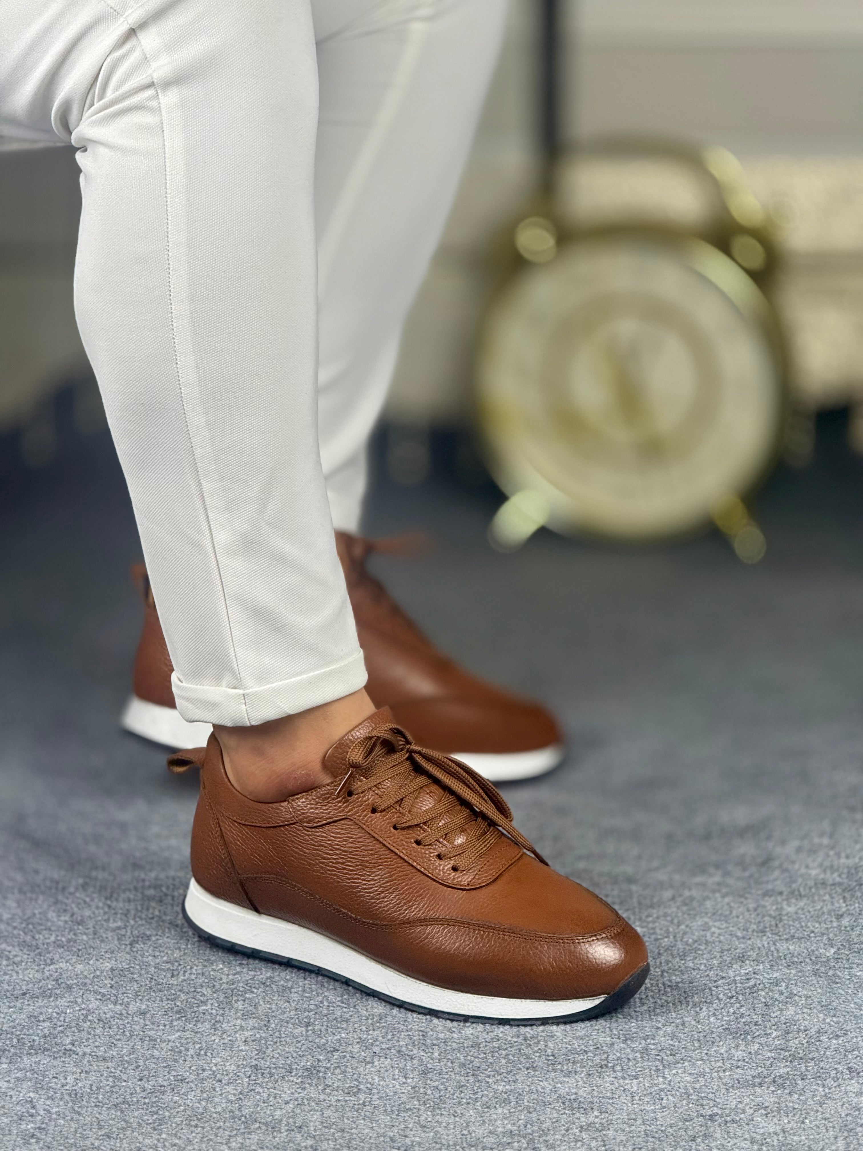 013T TABA ERKEK DERİ AYAKKABI