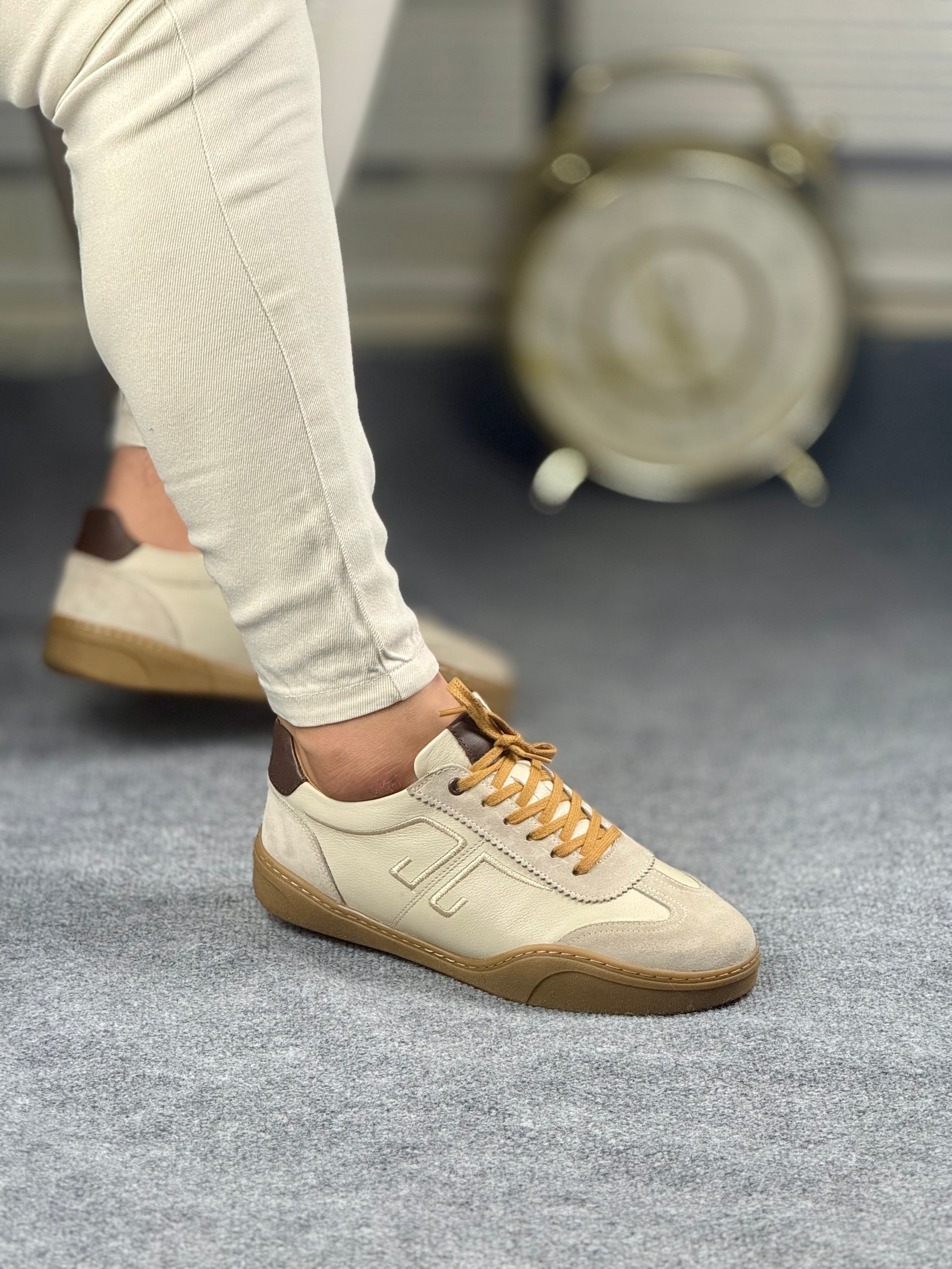 033 BEJ DERİ AYAKKABI