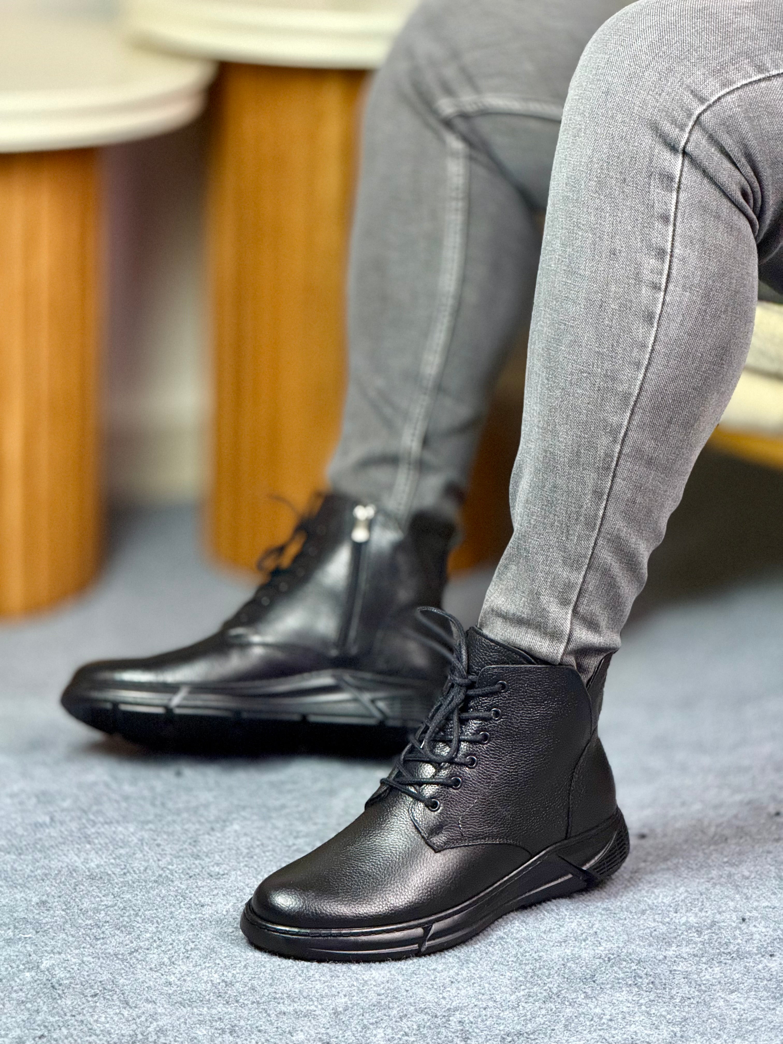 098 SİYAH ERKEK POSTAL BOT