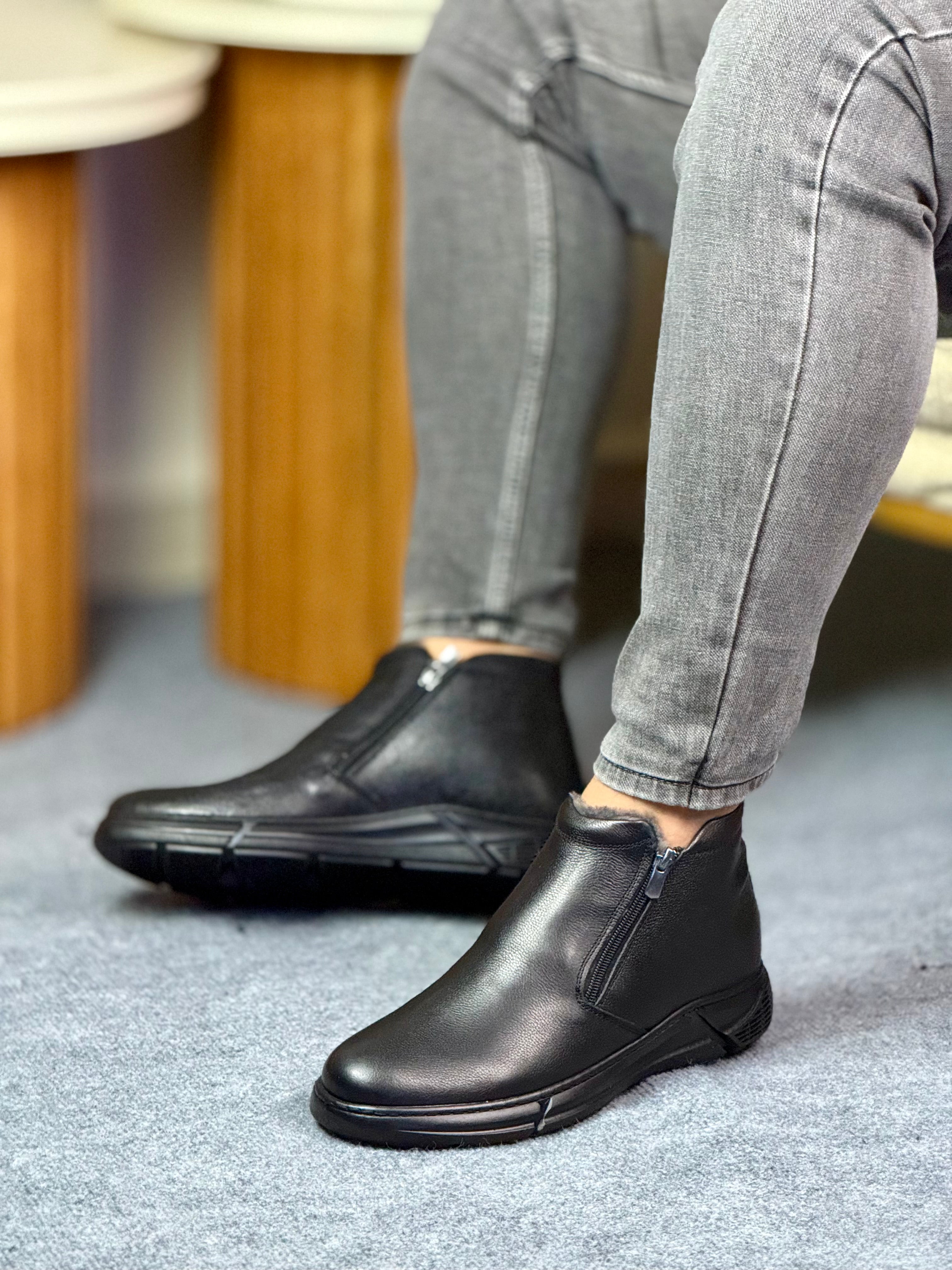 099 ÇİFT FERMUAR ERKEK BOT